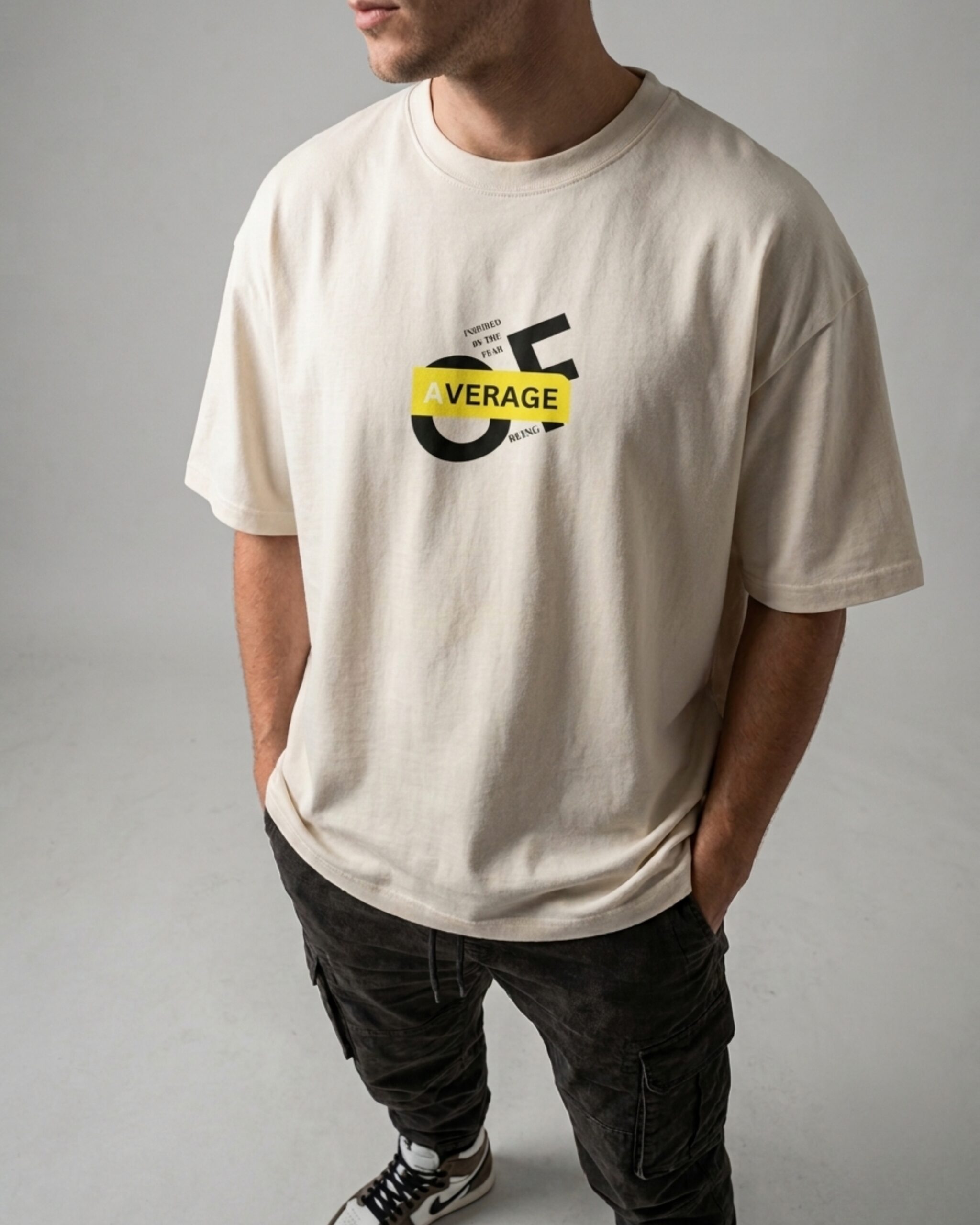 Off White Oversized Classic T-Shirt