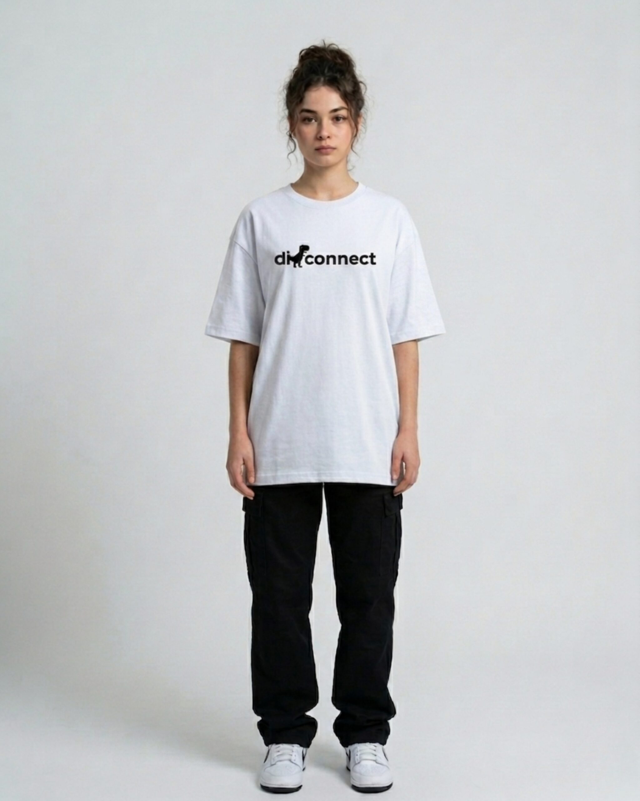 White Oversized Classic T-Shirt