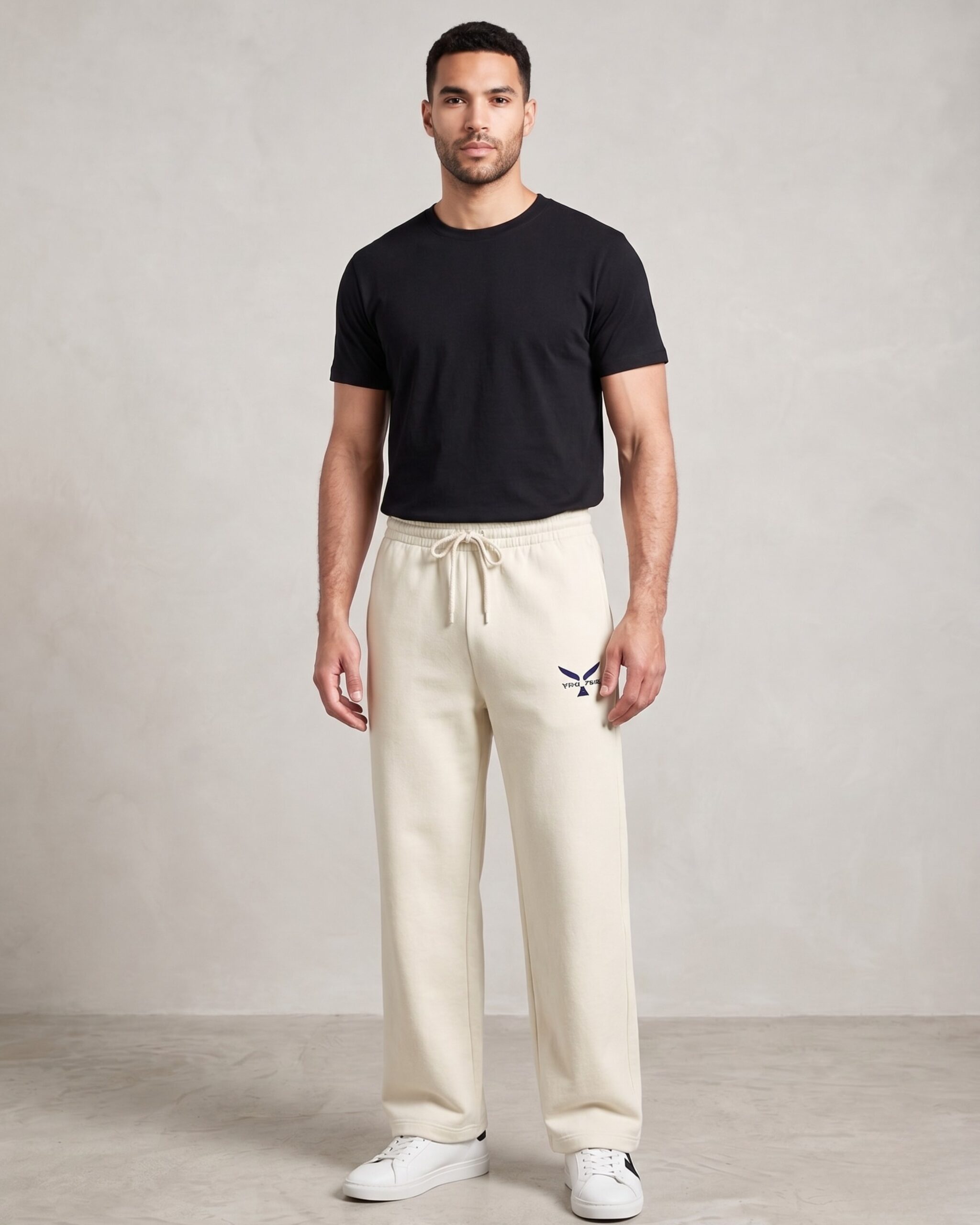 Off White Unisex Sweatpants - Image 2