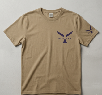 Beige Yugark Oversized T-shirt